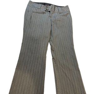 Heart Soul Womens Vintage 1980s Formal Dress Pant Boot Cut Leg 48185AC Gray SZ 7